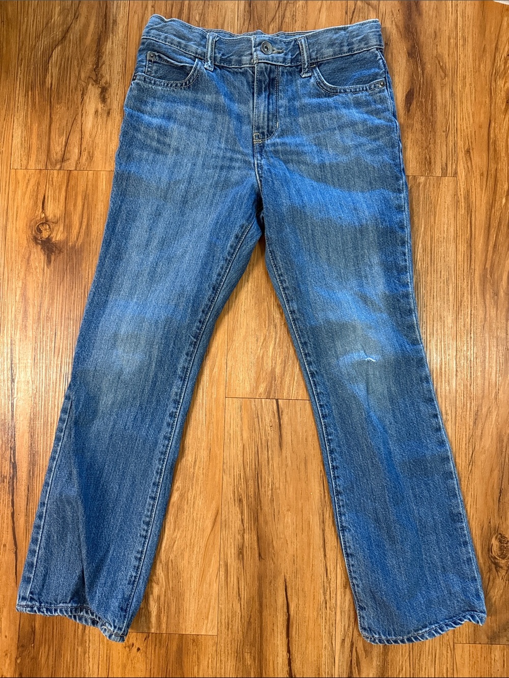 Place Kids Blue Straight-Leg Denim Jeans